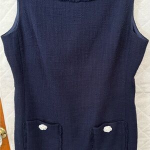 Karl Lagerfeld Midnight Blue Mini Dress